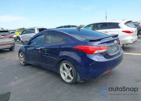 2011 Hyundai Elantra Limited from USA, damaged, VIN 5NPDH4AE2BH052490